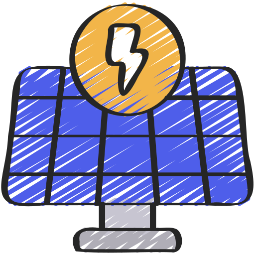 panel solar icono gratis