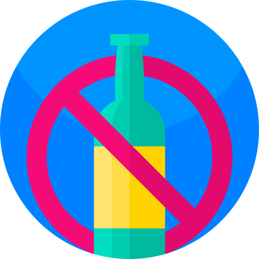 No Alcohol free icon No Alcohol free icon