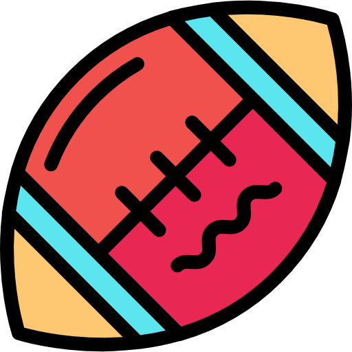 football américain Icône gratuit football américain Icône gratuit