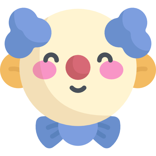 Clown free icon Clown free icon