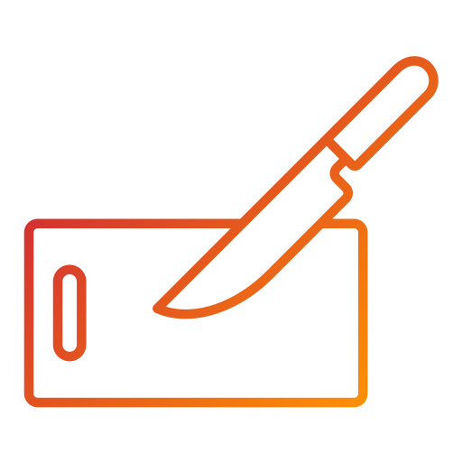 tabla de cortar icono gratis
