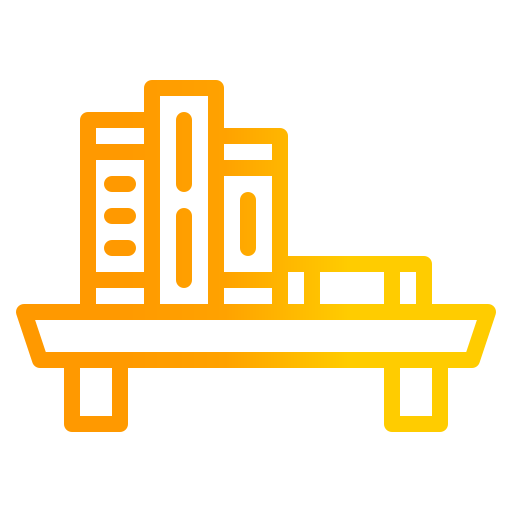 Book shelf free icon