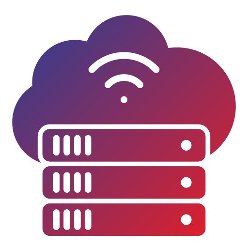 servidor en la nube icono gratis
