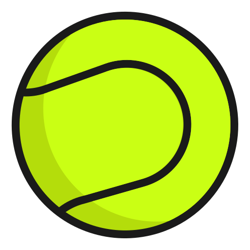 Tennis Ball Generic Outline Color Icon