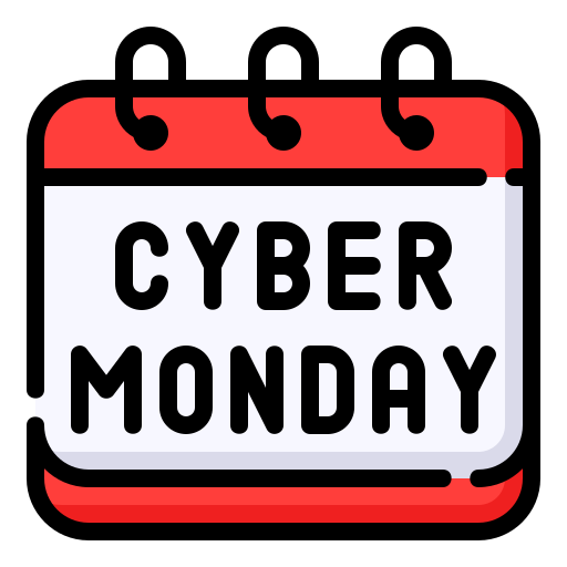 cyber monday icono gratis