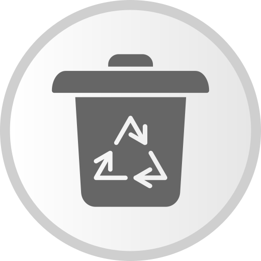 papelera de reciclaje icono gratis