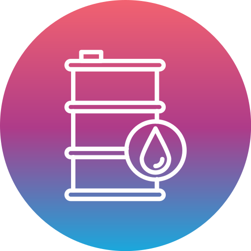 Oil barrel Generic Flat Gradient icon