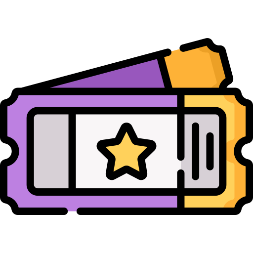 Ticket free icon Ticket free icon