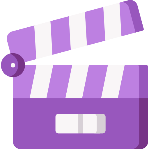 Clapperboard Special Flat icon