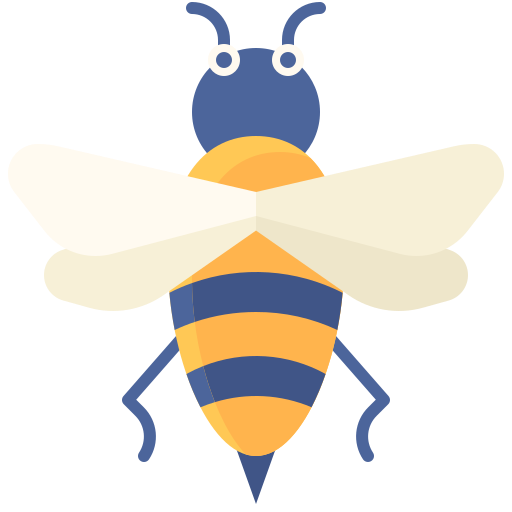 abeja icono gratis