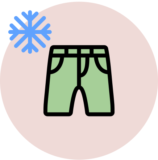 pantalones cortos icono gratis