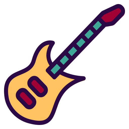 guitarra icono gratis