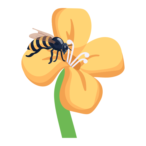 abeja icono gratis