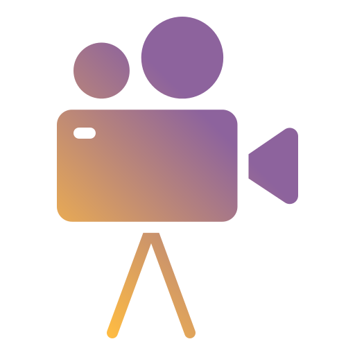 grabadora de vídeo icono gratis