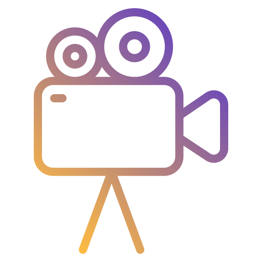 grabadora de vídeo icono gratis