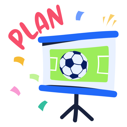 Game plan Stickers Free sports and competition Stickers