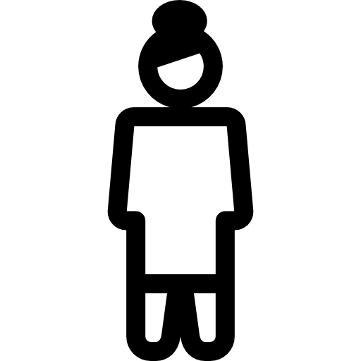 mujer de negocios icono gratis