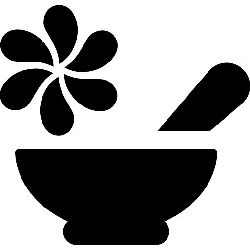 terapia de flores icono gratis