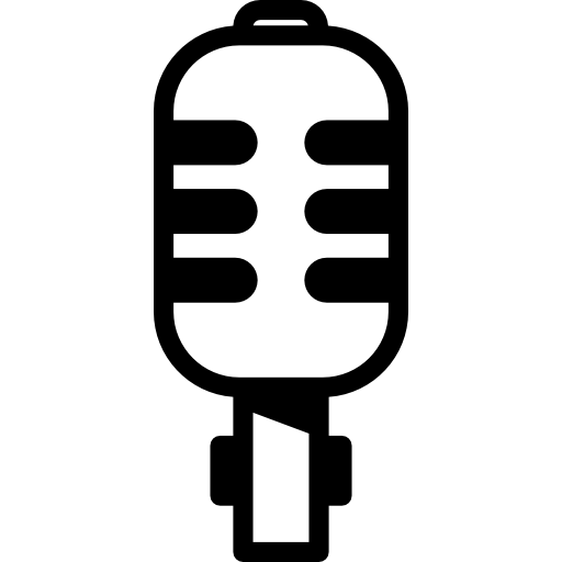 micrófono icono gratis