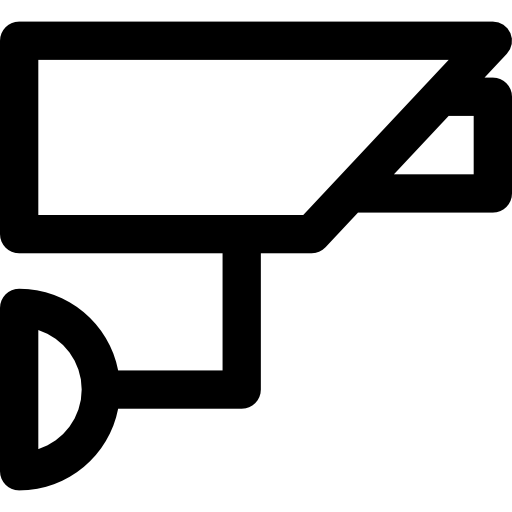 Cctv Basic Rounded Lineal icon