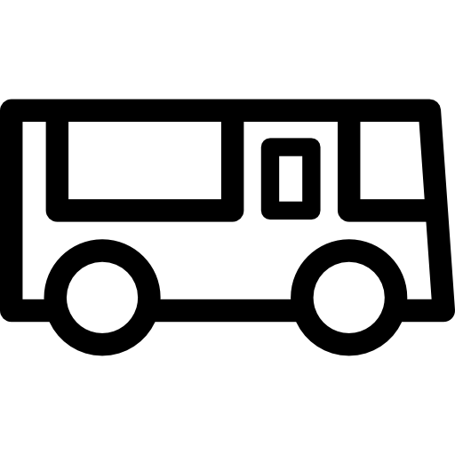 Bus Basic Rounded Lineal icon