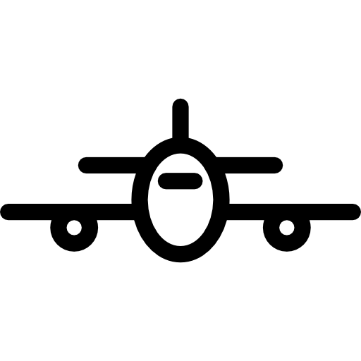 avión icono gratis