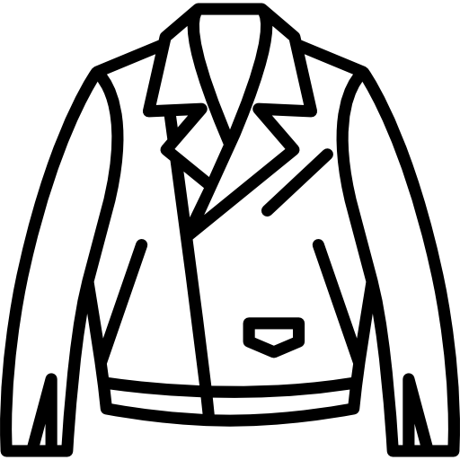 Leather Biker Jacket - Free fashion icons
