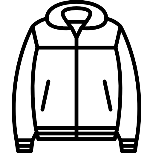 Ícone de gravata de jaqueta. ilustração plana de ícone de vetor