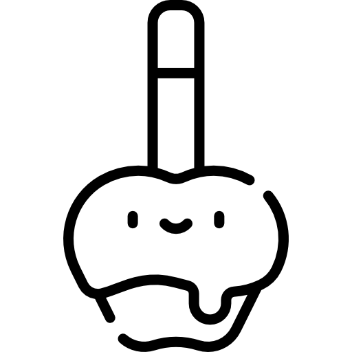 Caramelized apple free icon
