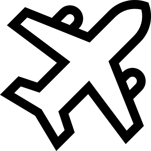 비행기 무료 아이콘