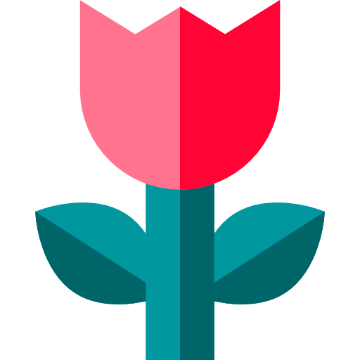 Flower Basic Straight Flat icon