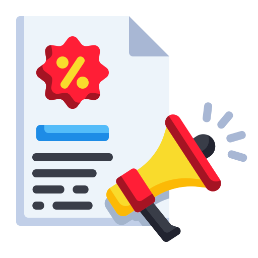 descuento icono gratis