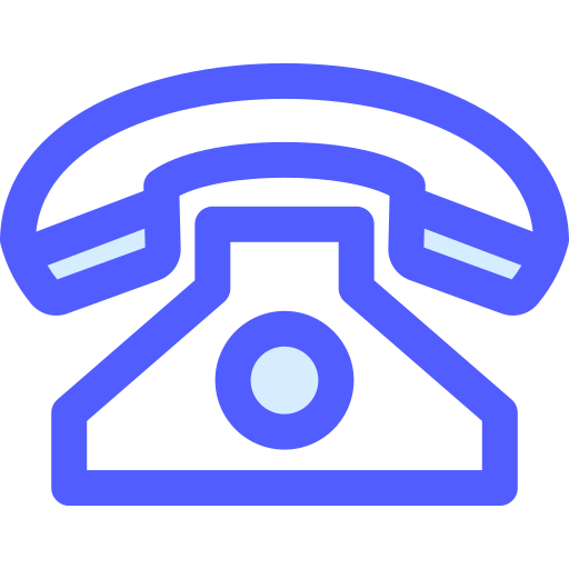 Old phone Generic Blue icon