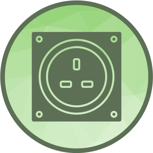 enchufe de pared icono gratis
