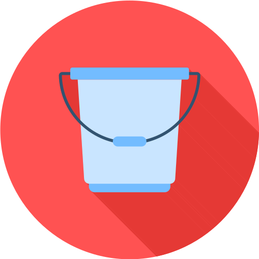 Bucket Generic Flat icon