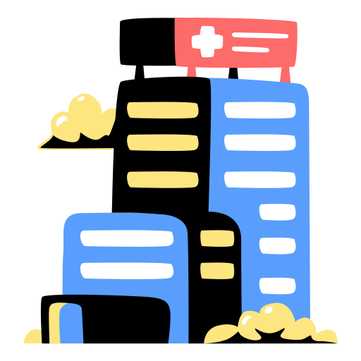 hôpital gratuit sticker