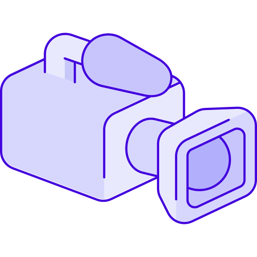 camara de video icono gratis