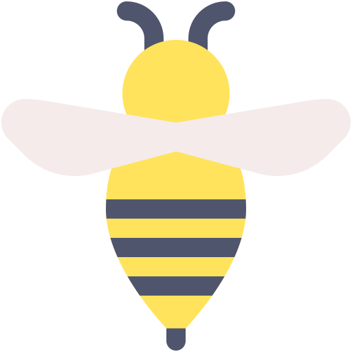 abeja icono gratis