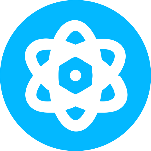 Atom Generic Blue icon