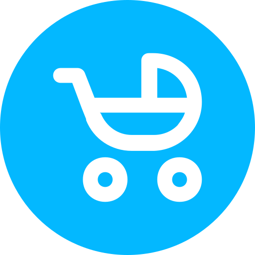 cochecito de bebé icono gratis