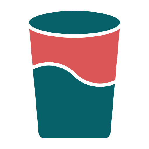 vaso de agua icono gratis