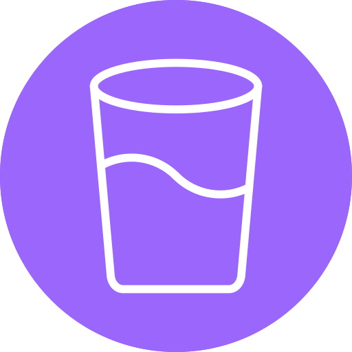 Water glass Generic Flat icon