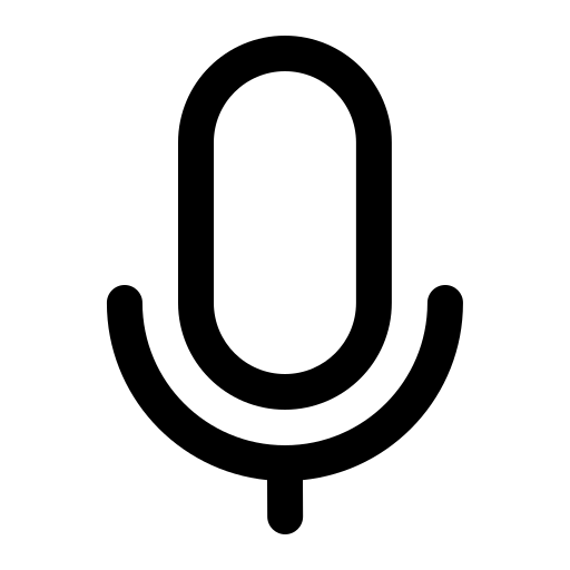 Microphone free icon
