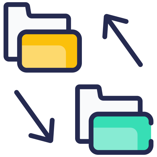 Data transfer Generic Outline Color icon