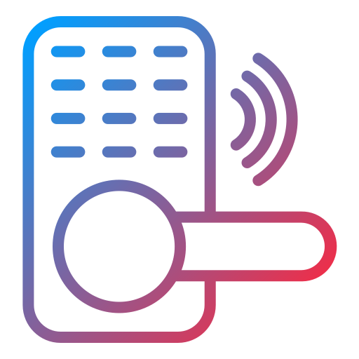 cerradura inteligente icono gratis