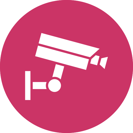 circuito cerrado de televisión icono gratis