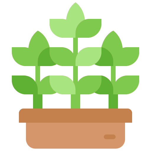 planta en maceta icono gratis