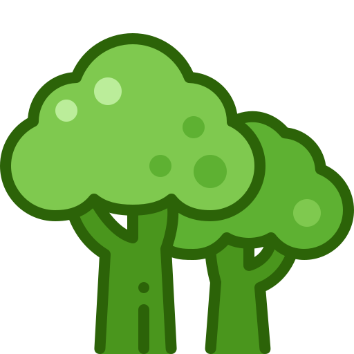 Tree Generic Outline Color icon