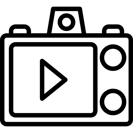 cámara fotográfica icono gratis