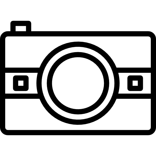 cámara fotográfica icono gratis
